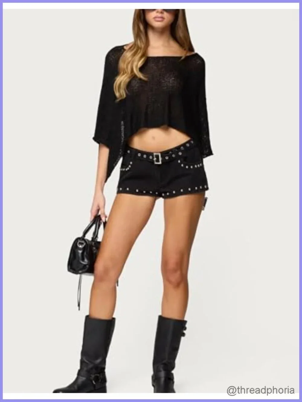 Women's Crochet Sheer Poncho Top Knit Mesh Wrap Shawl Cover Up